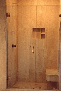 Shower Enclosure - Door with Side Panel
